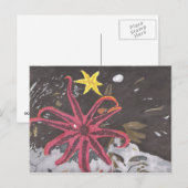 Carte Postale Sea Star (Devant / Derrière)