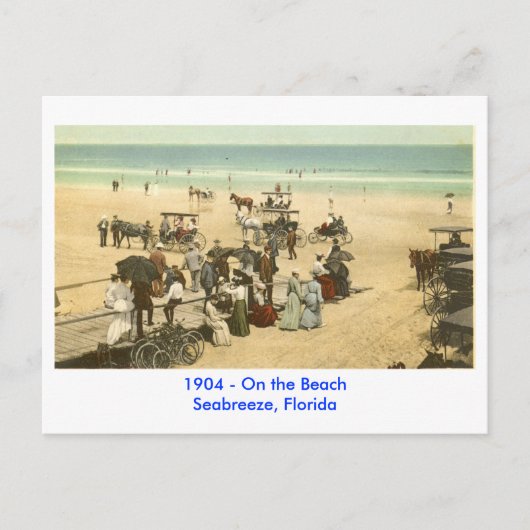 Carte Postale Seabreeze, Floride - 1904 (Devant)