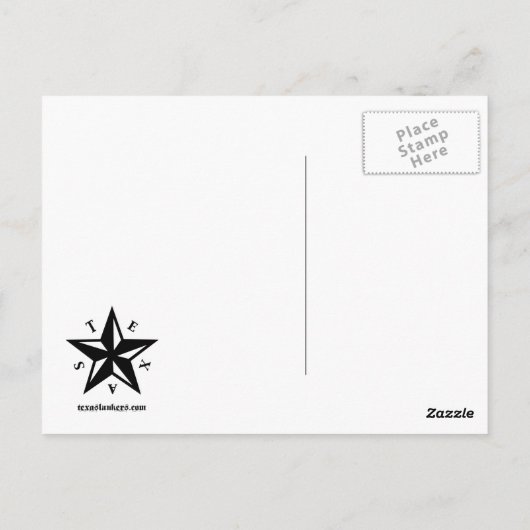 Carte postale Seabrook Texas (Dos)