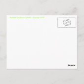 Carte Postale Seachair (Dos)