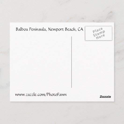 Carte postale Seafoam Shore (Dos)