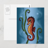 Carte Postale Seahorse (Devant / Derrière)