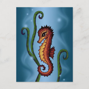 Carte Postale Seahorse