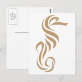Carte Postale Seahorse (Devant / Derrière)
