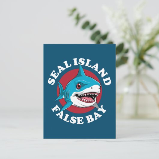 Carte Postale Seal Island False Bay - Plongée sous-marine avec r (Debout devant)