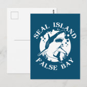 Carte Postale Seal Island False Bay - Plongée sous-marine avec r (Devant / Derrière)