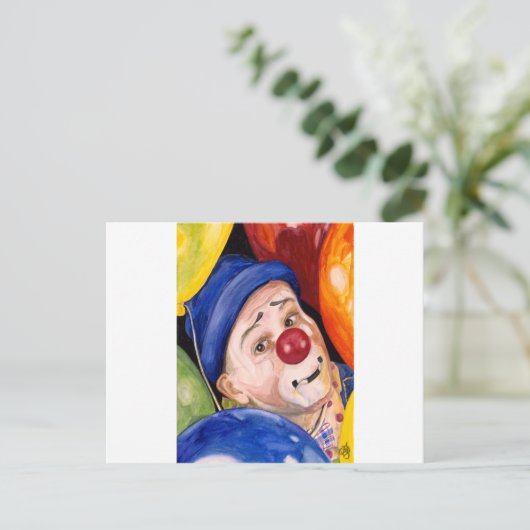 Carte Postale Sean Carlock Clown (Debout devant)