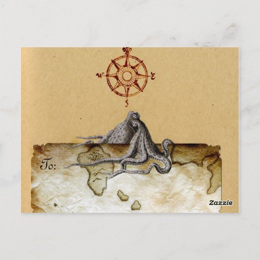 Carte postale Seapets (Dos)