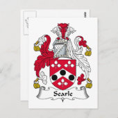 Carte Postale Searle Family Crest (Devant / Derrière)