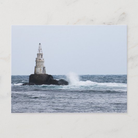 Carte Postale Seascap with lighthouse (Devant)