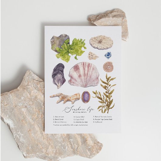 Carte postale Seashore