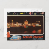 Carte Postale Seaside Heights, NJ (Devant / Derrière)