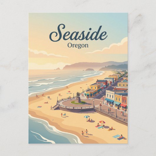 Carte Postale Seaside, Oregon (Devant)