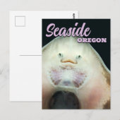 Carte Postale Seaside, Oregon Skate Animal (Devant / Derrière)