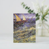 Carte Postale Seasons à Saintes Maries par Vincent van Gogh (Debout devant)