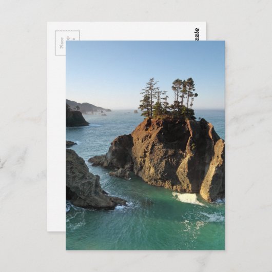 Carte Postale Seastack, Samuel Boardman, Brookings, (Devant / Derrière)