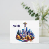 Carte postale Seattle (Debout devant)
