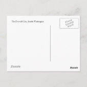 CARTE POSTALE SEATTLE (Dos)