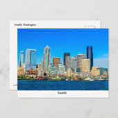 Carte postale Seattle (Devant / Derrière)