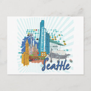 Carte Postale Seattle