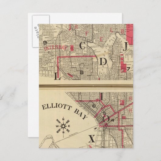 Carte Postale Seattle (Devant / Derrière)