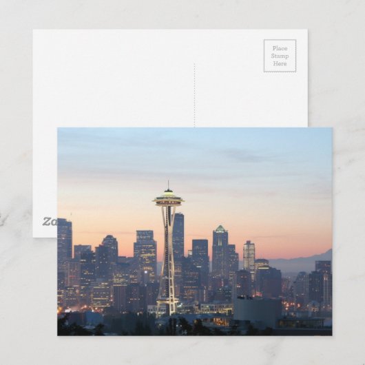 Carte Postale Seattle (Devant / Derrière)