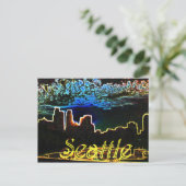 Carte Postale Seattle Glows (Debout devant)