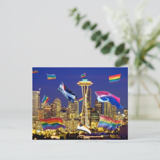 Carte Postale Seattle Pride (Debout devant)