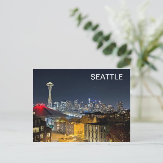 Carte Postale Seattle Skyline (Debout devant)