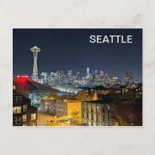 Carte Postale Seattle Skyline