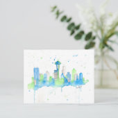 Carte Postale Seattle Skyline (Debout devant)