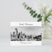 Carte Postale Seattle Skyline (Debout devant)