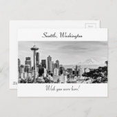 Carte Postale Seattle Skyline (Devant / Derrière)