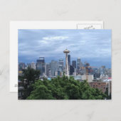 Carte Postale Seattle Skyline (Devant / Derrière)