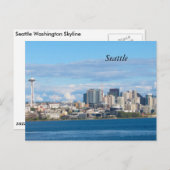 Carte Postale Seattle Skyline (Devant / Derrière)