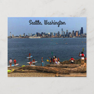 Carte postale Seattle Skyline #4-2