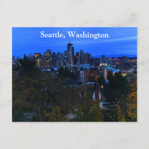 Carte postale Seattle Skyline #8