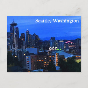 Carte postale Seattle Skyline #8-2