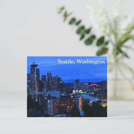Carte postale Seattle Skyline #8-2 (Debout devant)