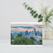Carte Postale Seattle Skyline à Sunset (Debout devant)