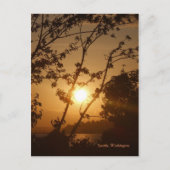 Carte Postale Seattle Sunset (Devant)