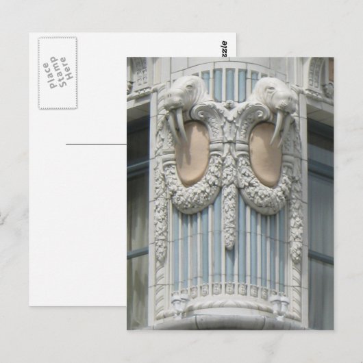 Carte Postale Seattle Walrus (Devant / Derrière)