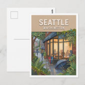 Carte Postale Seattle Washington (Devant / Derrière)