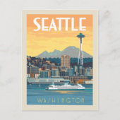 Carte Postale Seattle, Washington (Devant)