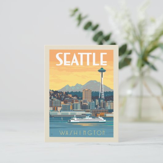 Carte Postale Seattle, Washington (Debout devant)