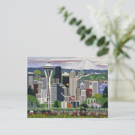 Carte Postale Seattle Washington (Debout devant)