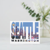Carte postale Seattle, Washington (Debout devant)
