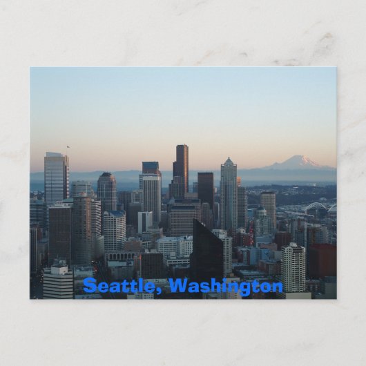 Carte Postale Seattle, Washington (Devant)