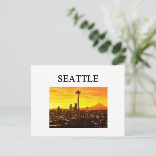Carte Postale SEATTLE washington (Debout devant)