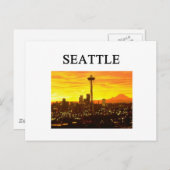 Carte Postale SEATTLE washington (Devant / Derrière)